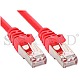 InLine 72502R S/FTP CAT5e Patchkabel 2m rot
