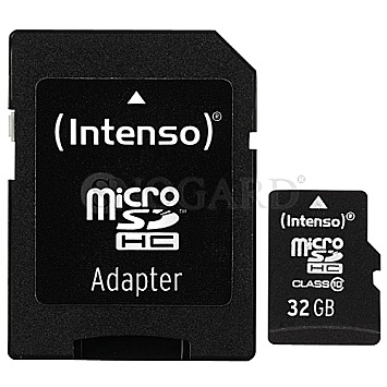 32GB Intenso microSDHC Class 10