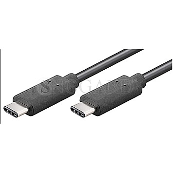 Goobay 67976 USB 3.1 Typ C-Stecker > USB 3.1 Typ C-Stecker 1m schwarz