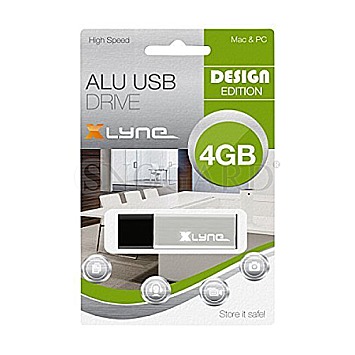 4GB Xlyne Alu USB 2.0