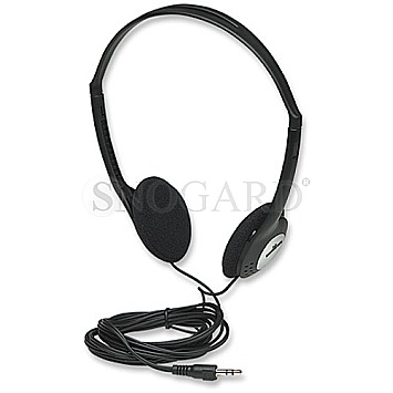 Manhattan Stereo Headphones schwarz