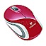 Logitech M187 Wireless Mini Mouse Red Glamour