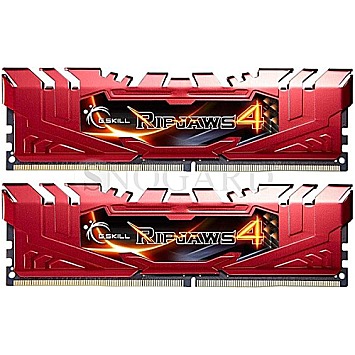 16GB G.Skill F4-2666C15D-16GRR DDR4-2666 RipJaws 4 Red Kit
