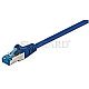 Goobay 94130 CAT6 S/FTP 25cm Patchkabel blau