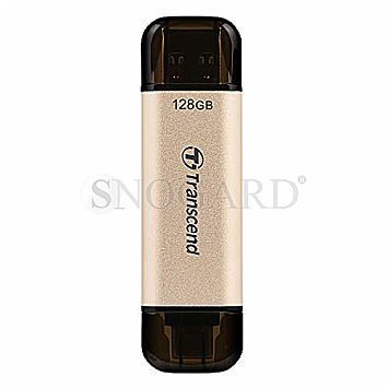 128GB Transcend JetFlash 930C TLC Ultra High Speed Duo Drive USB 3.2 Gen 1 gold