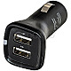 Ultron 163751 2-Port USB Car Charger 12/24V black