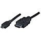 Manhattan 324427 High-Speed HDMI w/Ethernet-Kanal 2m schwarz