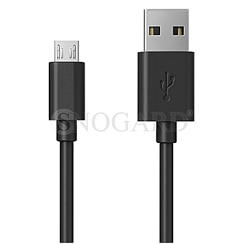 Ultron 255650 RealPower USB Typ A / USB-C Sync-/Ladekabel schwarz