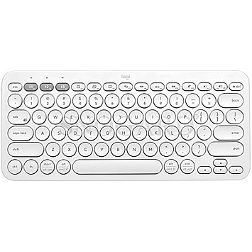 Logitech K380 Multi-Device Mini Bluetooth Keyboard for MAC white