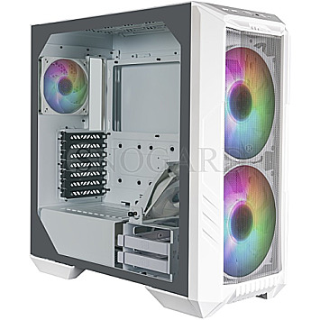 CoolerMaster HAF 500 Windows RGB White Edition