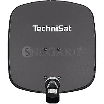 TechniSat 1345/8195 DigiDish 45 Universal-V/H-Satfinder+Wandhalter schiefergrau