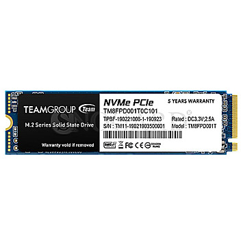 1TB TeamGroup TM8FPD001T0C101 MP33 PRO M.2 2280 PCIe 3.0 x4 SSD