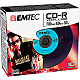 Emtec ECOC801052SLVY Vinyl-Design CD-R 52x 80min/700MB 10er Pack