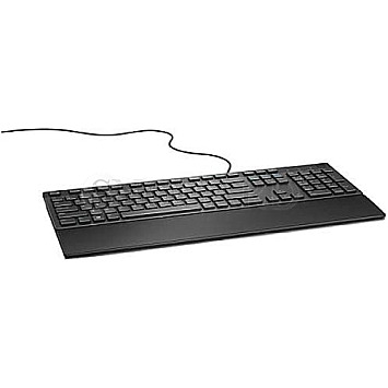 Dell KB216 Multimedia Keyboard FRZ AZERTY Layout schwarz