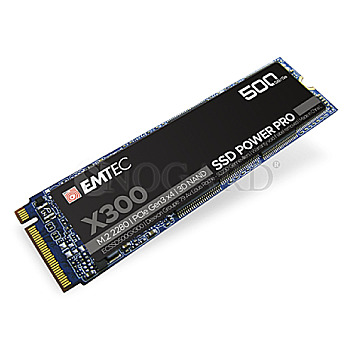 500GB Emtec ECSSD500GX300 X300 SSD Power Pro M.2 2280 PCIe 3.0 x4