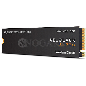 1TB Western Digital WDS100T3X0E WD Black SN770 NVMe M.2 2280 PCIe 4.0 x4 SSD