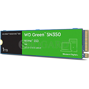 1TB Western Digital WDS100T3G0C WD Green SN350 NVMe SSD M.2 2280 PCIe 3.0 x4