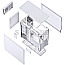 Jonsbo D41 Mesh Screen ATX Midi Tower White Edition