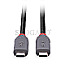 Lindy 36947 Anthra Line USB 4 Typ-C Kabel 80cm schwarz/grau