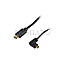 Equip 128889 USB 2.0 Typ-C auf USB-C Spiralkabel 1m gewinkelt schwarz