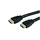 MediaRange MRCS139 HDMI 1.4 Kabel mit Ethernet Gold Connector 1.5m schwarz