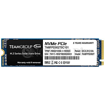 2TB TeamGroup TM8FPD002T0C101 MP33 PRO M.2 2280 PCIe 3.0 x4 SSD