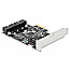 DeLOCK 90387 PCIe Card 2x intern USB 3.0 Pfostenstecker Low Profile