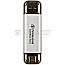 1TB Transcend TS1TESD310S ESD310 USB-A 3.1/USB-C 3.1 Stick Silver