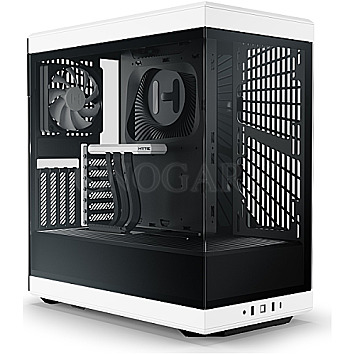 Hyte CS-HYTE-Y40-BW Y40 Tempered Glass Black & White Edition