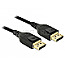 DeLOCK 85660 DisplayPort 1.4 Kabel 2x DisplayPort 1.4 Stecker 2m schwarz 8K 60Hz