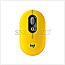 Logitech POP Wireless Mouse Heartbreaker Logi Bolt USB/Bluetooth Blast Yellow
