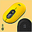 Logitech POP Wireless Mouse Heartbreaker Logi Bolt USB/Bluetooth Blast Yellow