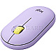 Logitech Pebble M350 Wireless Mouse Lavender Lemonade