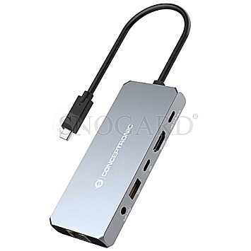 Conceptronic DONN22G 6in1 USB4 Multiport Adapter