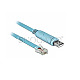 DeLOCK 63289 USB 2.0 Typ-A Stecker -> Seriell RS-232 RJ45 Stecker 3m blau