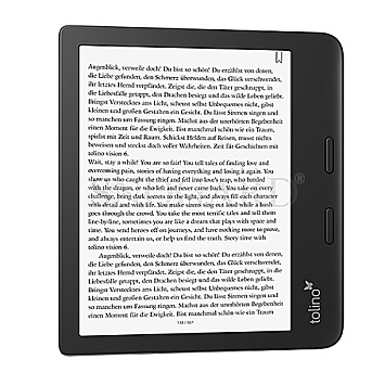 17.8cm (7") Tolino Vision 6 eBook Reader 16GB WiFi schwarz