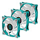 Iceberg Thermal ICEGALE12A-A3A IceGALE ARGB Teal 120mm 3er Pack