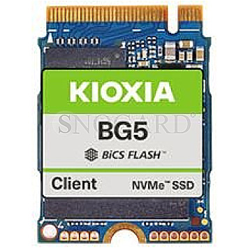 512GB Kioxia KBG50ZNS512G BG5 Client SSD M.2 2230 PCIe 4.0 x4 NVMe 1.4