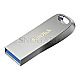 256GB SanDisk SDCZ74-256G-G46 Ultra Luxe USB 3.0 Stick AES silber