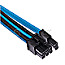 Corsair CP-8920249 PSU Cable Type 4 PCIe Cables Dual Connector Gen4 schwarz/blau