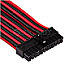 Corsair CP-8920233 PSU Cable Type 4 ATX 24pin Gen4 61cm schwarz/rot