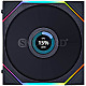Lian Li 14RTLLCD1B Uni Fan TL LCD 140 RGB Reverse Blade 140 RGB 140mm schwarz