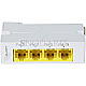 Allnet ALL-SGI8004PD SGI Railmount Gigabit Switch 4-Port 24W PoE+