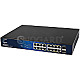 Allnet ALL-SG8018P SG80 Rackmount Gigabit Switch 16-Port 2x SFP 240W PoE+