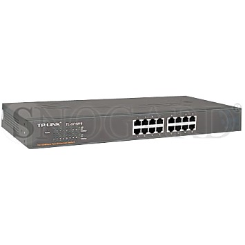 TP-Link TL-SF1016 16-Port-10/100M Rackmount Switch