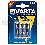 Varta High Energy 4x Micro