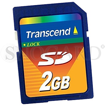 2GB Transcend TS2GSDC Standard SD-Card Standard