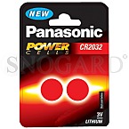 Panasonic CR2032 Cell Power Knopfzellen