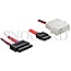 DeLOCK 84390 SATA Slimline All-in-One 7+6pin auf FDD 2pin/SATA 7pin