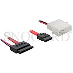 DeLOCK 84390 SATA Slimline All-in-One 7+6pin auf FDD 2pin/SATA 7pin